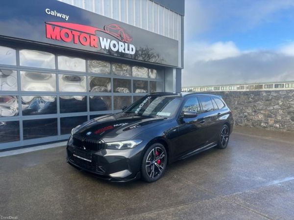 BMW 3-Series Estate, Petrol Plug-in Hybrid, 2025, Black