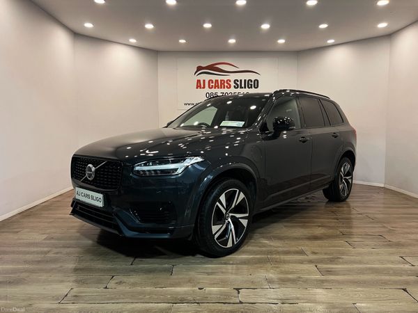 Volvo XC90 SUV, Petrol Plug-in Hybrid, 2021, Grey
