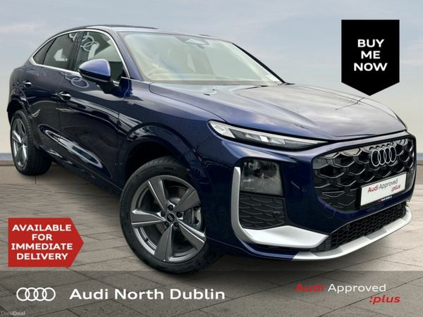 Audi Q3 Coupe, Petrol Plug-in Hybrid, 2026, Blue