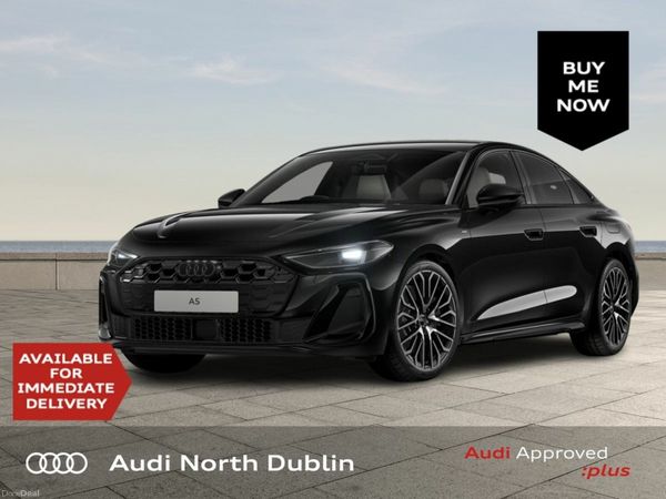 Audi A5 Saloon, Petrol Plug-in Hybrid, 2026, Black