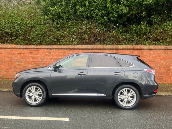 Lexus RX SUV, Petrol Hybrid, 2010, Grey