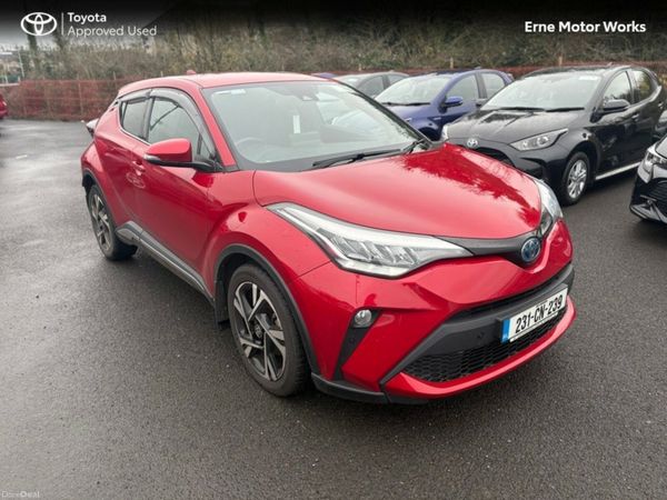 Toyota C-HR SUV, Petrol Hybrid, 2023, Red