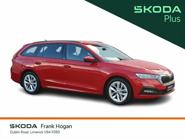 Skoda Octavia Saloon, Petrol, 2023, Red