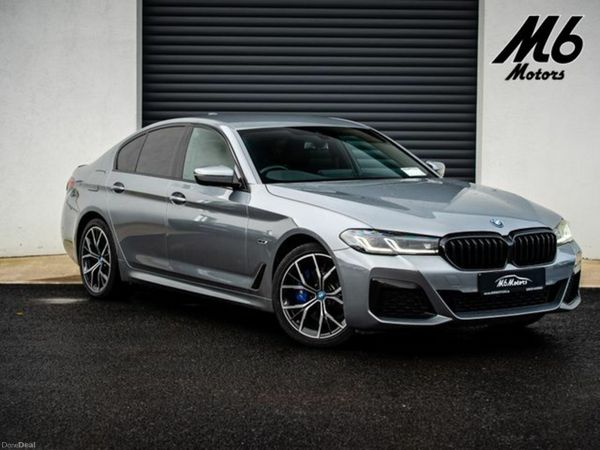 BMW 5-Series Saloon, Petrol Hybrid, 2023, Grey