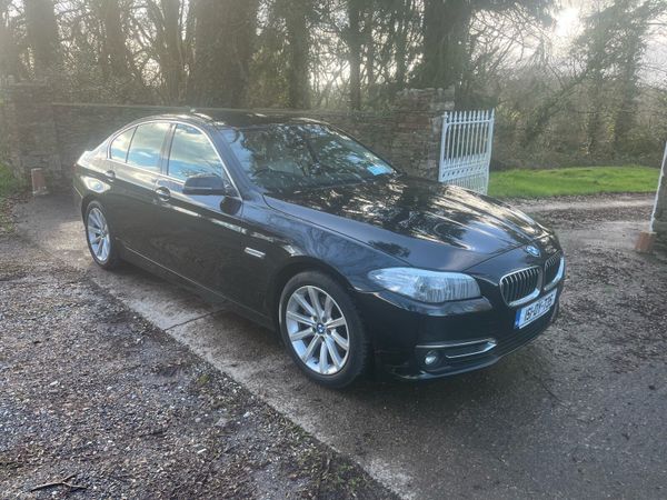 BMW 5-Series Saloon, Diesel, 2015, Black