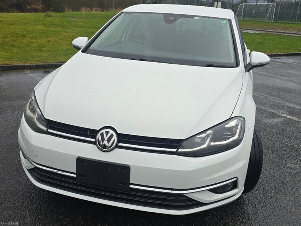 Volkswagen Golf Hatchback, Petrol, 2018, White
