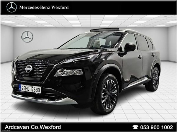 Nissan X-Trail SUV, Petrol Hybrid, 2025, Black