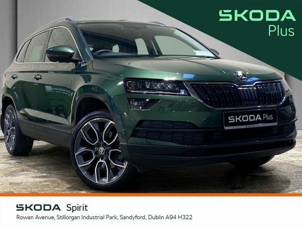 Skoda Karoq Estate, Petrol, 2021, Green