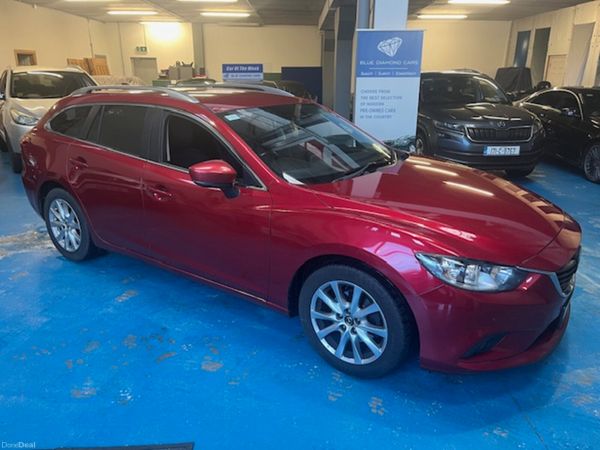 Mazda Mazda6 Estate, Diesel, 2017, Red