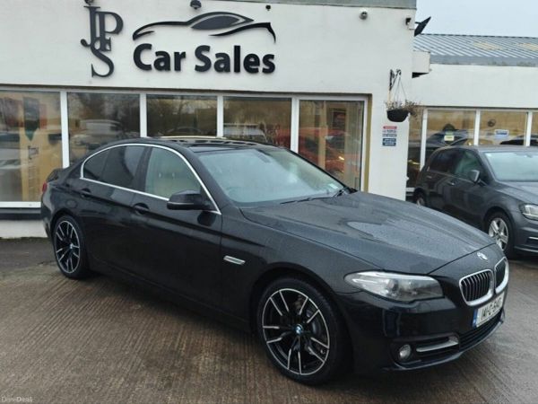 BMW 5-Series Saloon, Diesel, 2014, Black