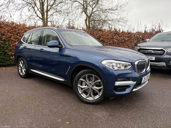 BMW X3 SUV, Petrol Plug-in Hybrid, 2021, Blue