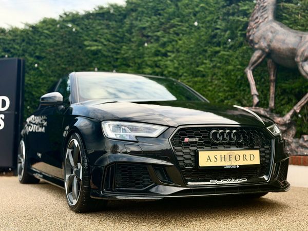 Audi RS3 Saloon, Petrol, 2019, Black