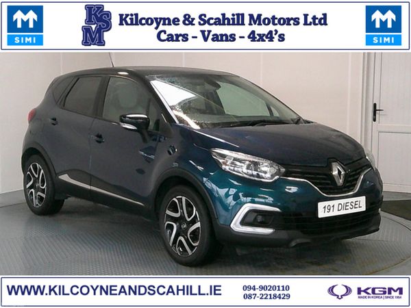 Renault Captur SUV, Diesel, 2019, Blue