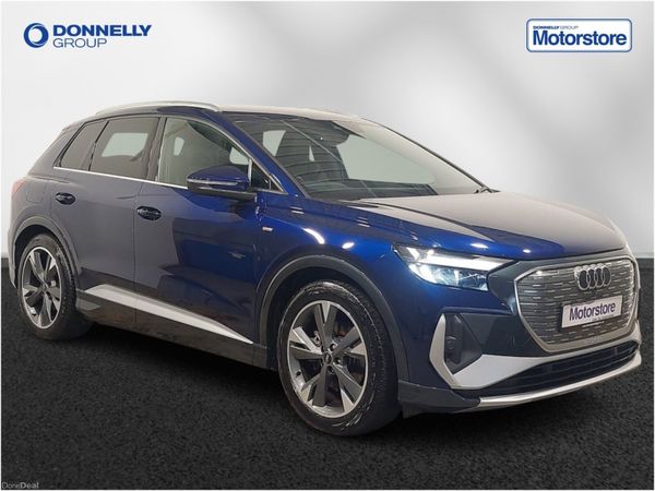 Audi Q4 Estate, Electric, 2021, Blue