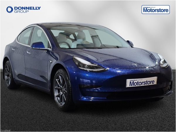 Tesla Model 3 Saloon, Electric, 2019, Blue