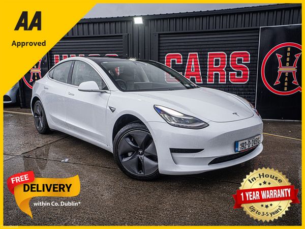 Tesla Model 3 Saloon, Electric, 2019, White