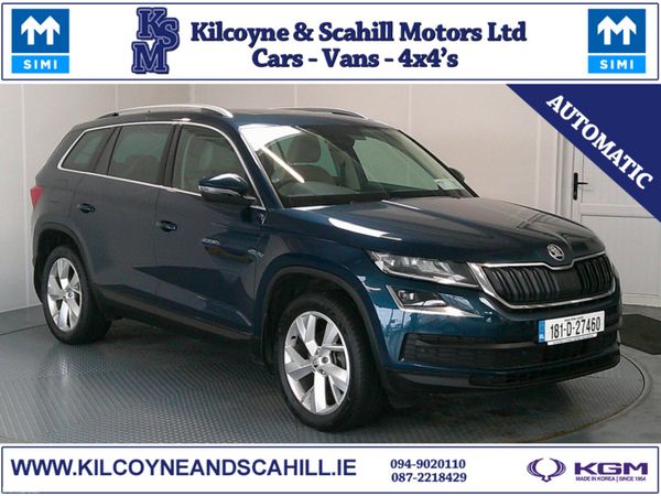 Skoda Kodiaq SUV, Diesel, 2018, Blue