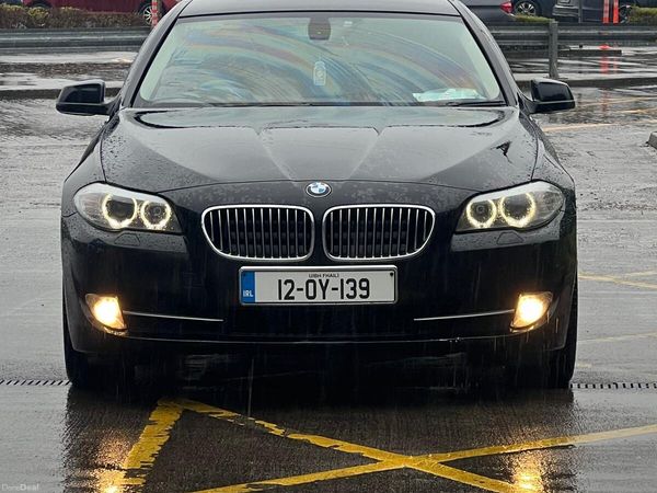 BMW 5-Series Saloon, Diesel, 2012, Black