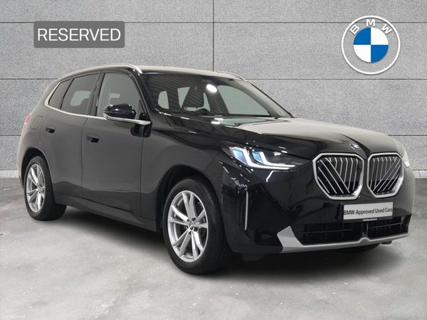 BMW X3 SUV, Petrol Plug-in Hybrid, 2025, Black