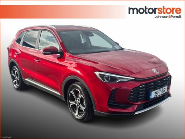 MG ZS Hatchback, Petrol Hybrid, 2025, Red