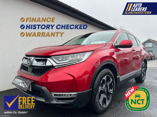 Honda CR-V SUV, Petrol Hybrid, 2020, Red