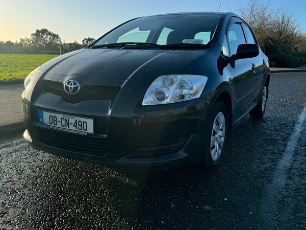 Toyota Auris Hatchback, Petrol, 2008, Black