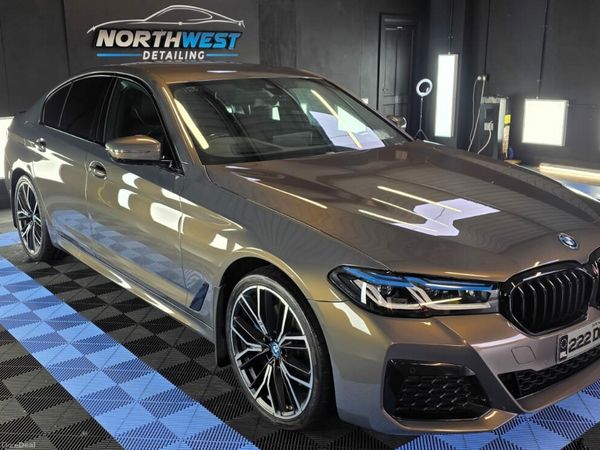 BMW 5-Series Saloon, Petrol Plug-in Hybrid, 2022, Grey