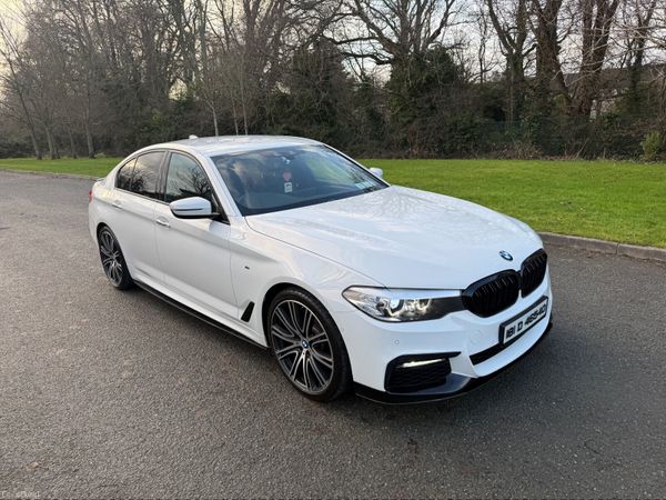 BMW 5-Series Saloon, Diesel, 2018, White