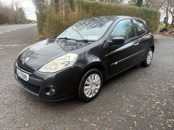 Renault Clio Hatchback, Ethanol Petrol, 2010, Black