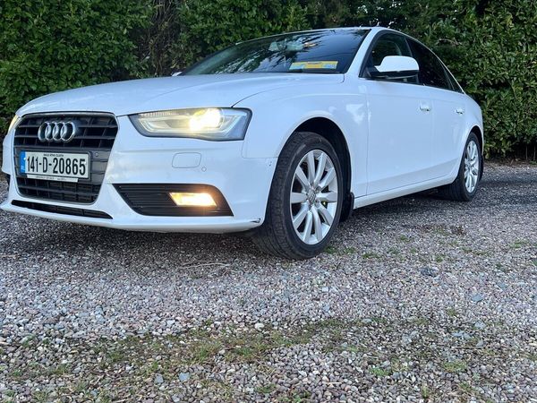 Audi A4 Saloon, Diesel, 2014, White