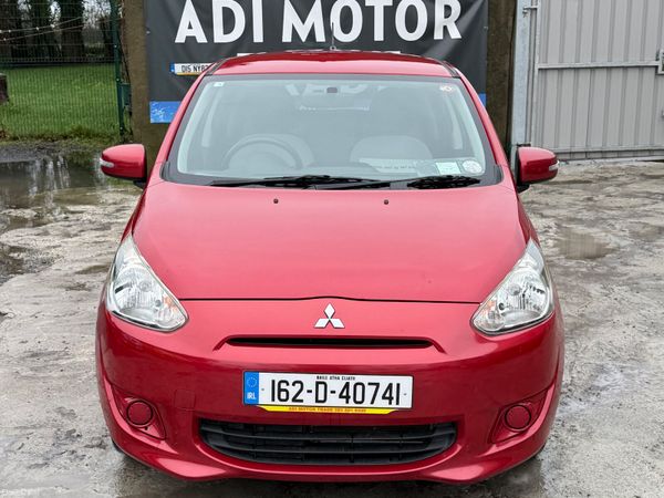 Mitsubishi Mirage Hatchback, Petrol, 2016, Red