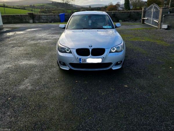 BMW 5-Series Saloon, Diesel, 2008, Silver