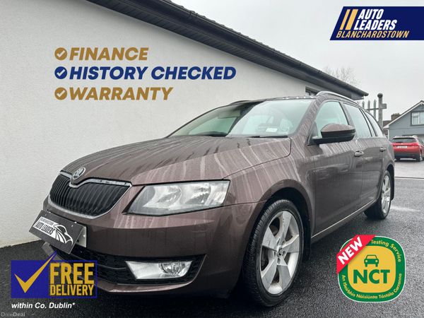 Skoda Octavia Estate, Diesel, 2014, Brown