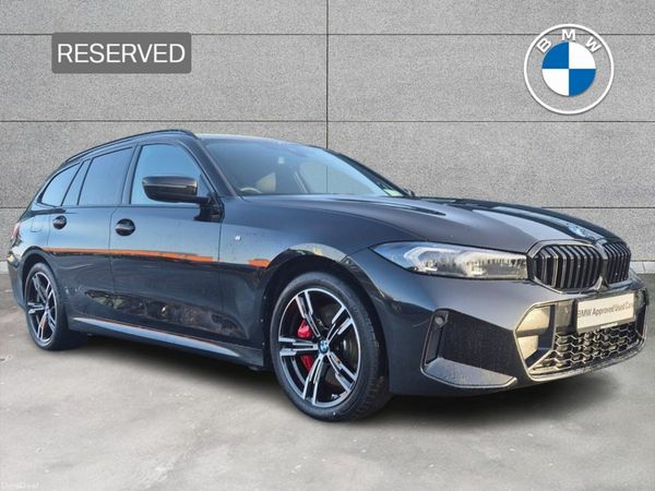 BMW 3-Series Estate, Petrol Plug-in Hybrid, 2025, Black