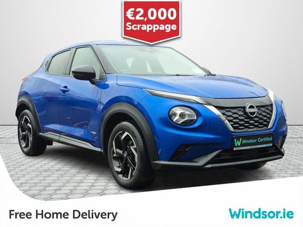 Nissan Juke SUV, Petrol Hybrid, 2024, Blue