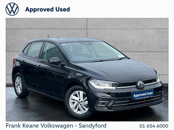 Volkswagen Polo Hatchback, Petrol, 2023, Black