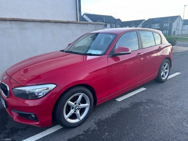 BMW 1-Series Hatchback, Diesel, 2016, Red