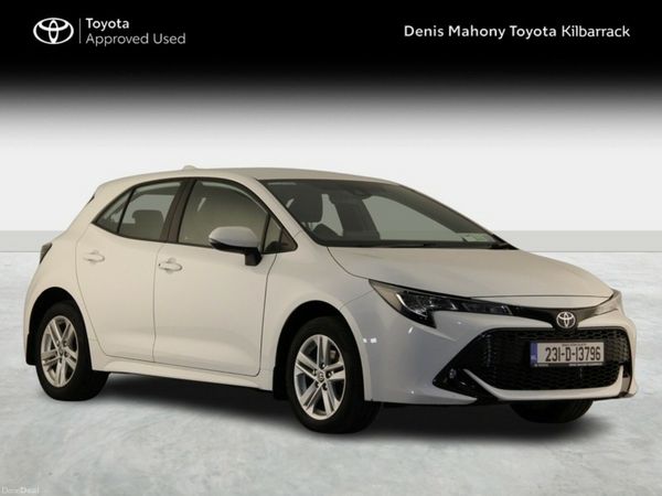Toyota Corolla Hatchback, Petrol Hybrid, 2023, White