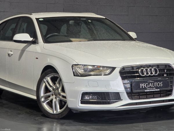 Audi A4 Estate, Petrol, 2014, White
