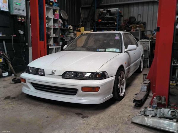 Honda Integra Saloon, Petrol, 1992, White
