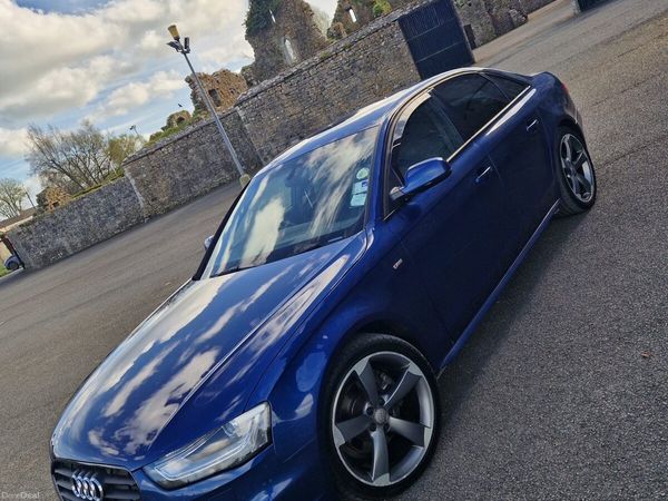 Audi A4 Saloon, Diesel, 2014, Blue