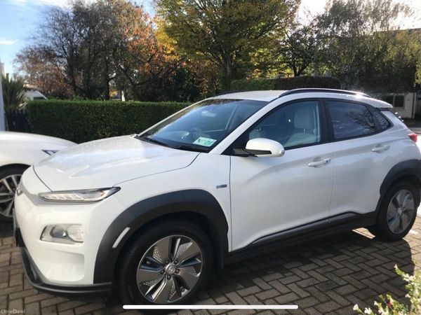 Hyundai KONA MPV, Electric, 2021, White