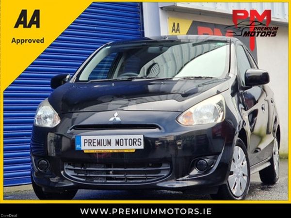 Mitsubishi Mirage Hatchback, Petrol, 2013, Black