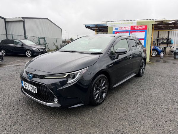 Toyota Corolla Estate, Petrol Hybrid, 2020, Black