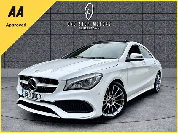 Mercedes-Benz CLA Saloon, Petrol, 2018, White