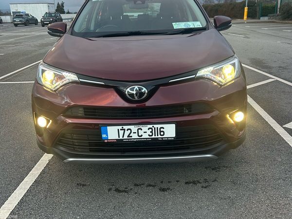 Toyota RAV4 SUV, Diesel, 2017, Red