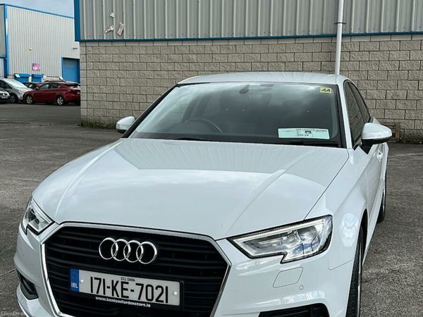 Audi A3 Saloon, Petrol, 2017, White