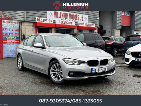 BMW 3-Series Saloon, Diesel, 2016, Silver