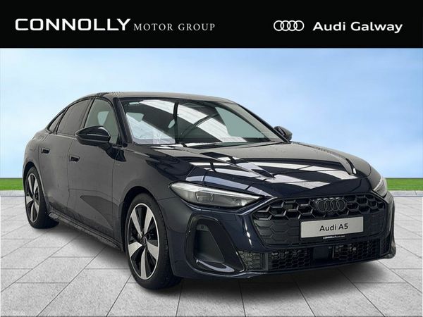 Audi A5 Saloon, Petrol Hybrid, 2026, Blue