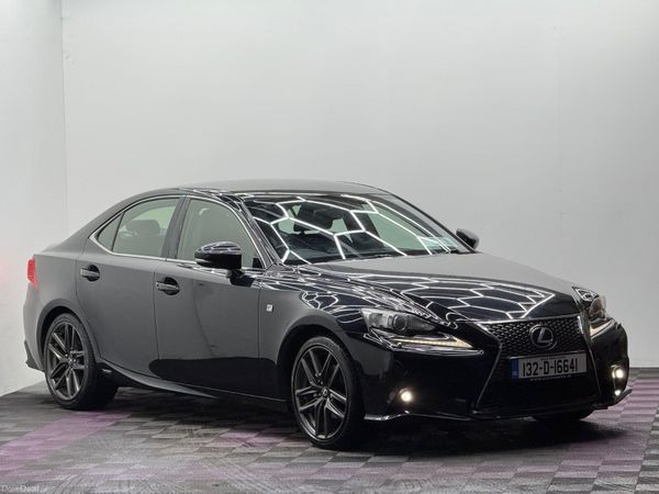 Lexus IS Saloon, Petrol Hybrid, 2013, Black